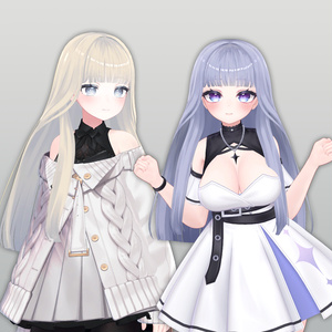 [VRC 髪型] Pure Full Bangs (8アバター対応) 缩略图 2