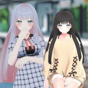 [VRC 髪型] Pure Full Bangs (8アバター対応) 缩略图 5
