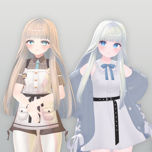 [VRC 髪型] Pure Full Bangs (8アバター対応) 缩略图 4