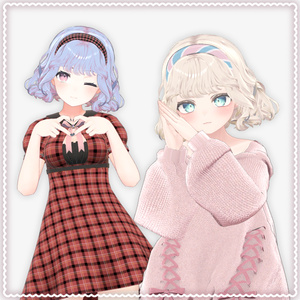 [VRC 髪型] Puffy(8アバター対応) 缩略图 9
