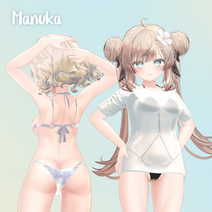 [VRC 衣装]Wet Shirt&Bikini(6アバター対応) 缩略图 4