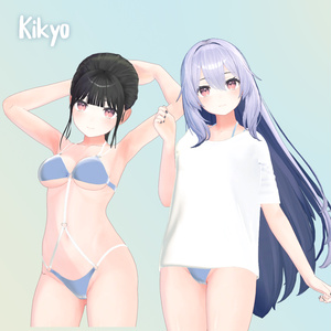 [VRC 衣装]Wet Shirt&Bikini(6アバター対応) 缩略图 7