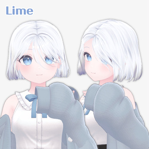 [VRC 髪型] Marie(6アバター対応) 缩略图 7