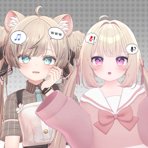[VRC アクセサリー]吹き出しヘアピン 缩略图 5