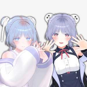 [VRC 髪型] Spooky Buns(8アバター対応) 缩略图 5