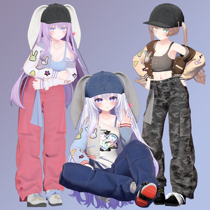 [VRC 衣装] Cloudy Sky(9アバター対応) 缩略图 3