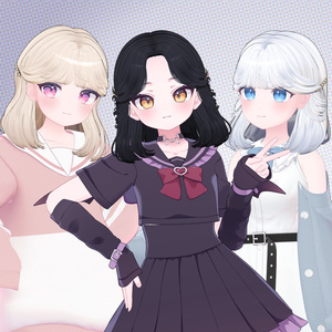 [VRC 髪型]Seiko Chan Hair(11アバター対応) 缩略图 5