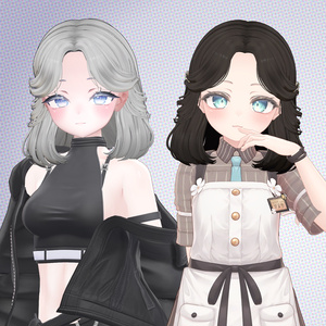 [VRC 髪型]Seiko Chan Hair(11アバター対応) 缩略图 4