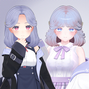 [VRC 髪型]Seiko Chan Hair(11アバター対応) 缩略图 6