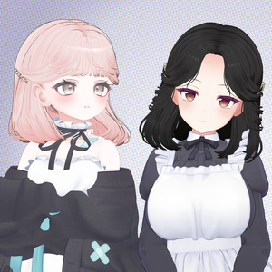 [VRC 髪型]Seiko Chan Hair(11アバター対応) 缩略图 2