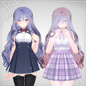 [VRC 髪型]Lyra Hair(16アバター対応) 缩略图 8