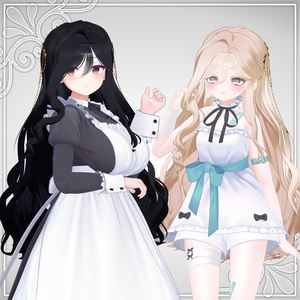 [VRC 髪型]Lyra Hair(16アバター対応) 缩略图 3