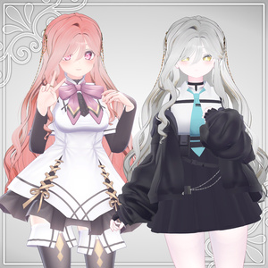 [VRC 髪型]Lyra Hair(16アバター対応) 缩略图 5