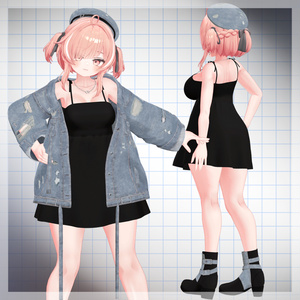 [VRC 衣装]Denim Chic-デニムシック-(11アバター対応) 缩略图 4