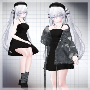 [VRC 衣装]Denim Chic-デニムシック-(11アバター対応) 缩略图 10