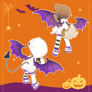 【まめひななた専用】ハロウィンくまパーカー 缩略图 7