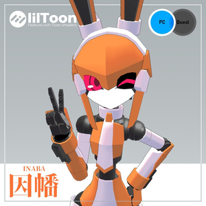 VRChat向け3Dモデル 因幡ちゃん