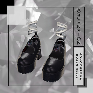 【複数アバター対応】モノクローマローゼンヒール・Monochroma Rozen Heel 缩略图 3