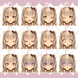 オリジナル3Dモデル『ショコモアスウィート』v1.2【Avatars3.0】 缩略图 2