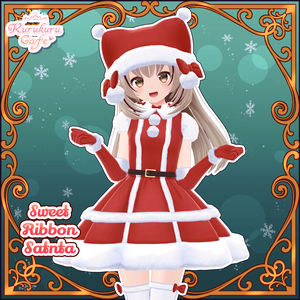 SweetRibbonSanta【ショコモアスウィート対応衣装】