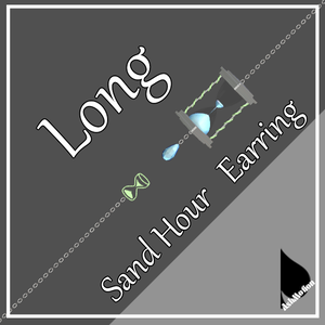 Ash Long SandHour Earring 