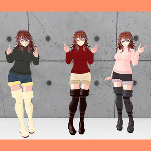 [VRChat向け]オータムカジュアルセット 缩略图 5
