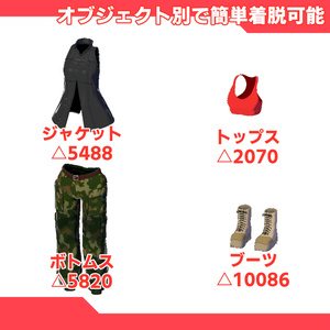[VRChat向け]アクティブウェアセット 缩略图 2