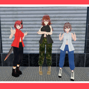 [VRChat向け]アクティブウェアセット 缩略图 4