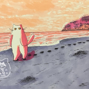 アナログ原画　辿ってきた道　※フレームなし