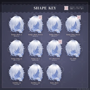 ダウナーみつあみ【3Dヘアモデル】 缩略图 5