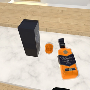 [VRC] [Drinking system - Vallantine's 12 Years] [洋酒カップ&洋酒ボトルシステム] 缩略图 2