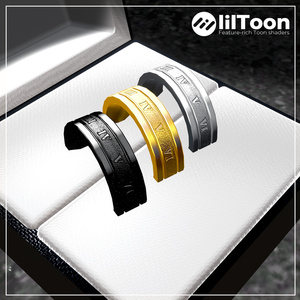 【VRC想定 / 無料】 ローマの指輪 Rome Rings Set