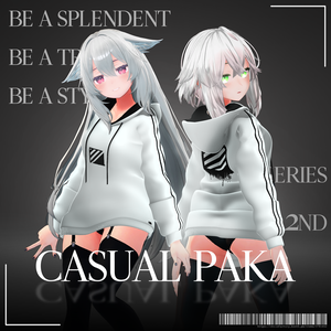 カジュアルパーカ(5アバター対応)