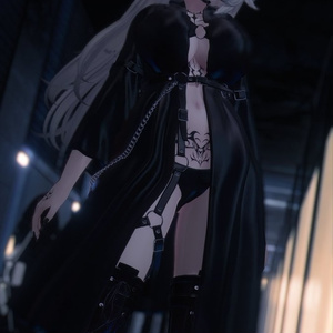 【脱げる！】-路地裏コート-back alley coat【Modular avatar対応】 缩略图 12
