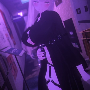 【脱げる！】-路地裏コート-back alley coat【Modular avatar対応】 缩略图 10