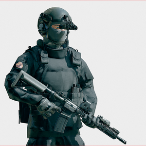 S.W.A.T. オペレーター 3D キャラクター 3D モデル VRChat S.W.A.T. Operator 3D Characters 3D Model VRChat