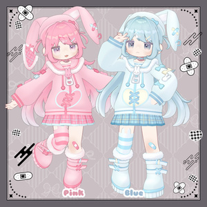 BunnyNoirPop【キプフェル対応衣装】 缩略图 10