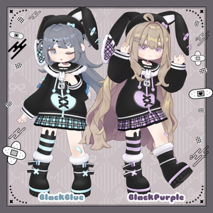 BunnyNoirPop【キプフェル対応衣装】 缩略图 8