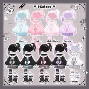 BunnyNoirPop【キプフェル対応衣装】 缩略图 4