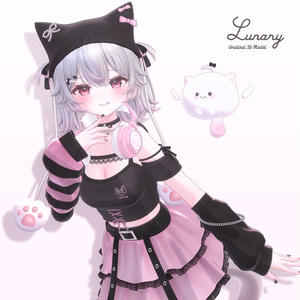 ルナリィ Lunary / オリジナル3Dモデル 缩略图 2