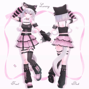ルナリィ Lunary / オリジナル3Dモデル 缩略图 3