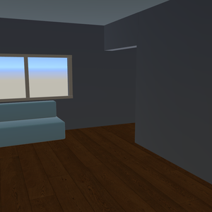 VRChat】家具配置済み！ シンプルで使いやすいお部屋アセット
