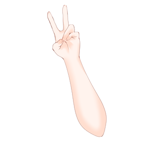 【配信者向け】ピース素材
