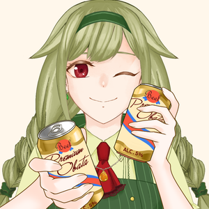 【VTuber向け】ビール缶を渡す素材：高解像度版＆商用利用権