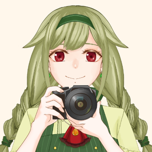 【VTuber向け】一眼レフカメラを持つ手素材：高解像度版＆商用利用権