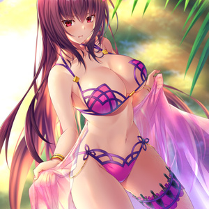 Fate Grand Order Scathach Scathach Fate C97 イラスト本表紙絵 Pixiv