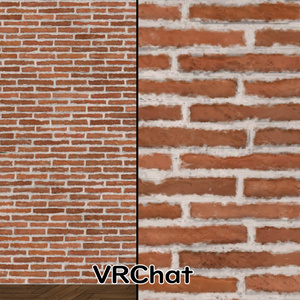 【VRChat】素朴なレンガマテリアルテクスチャ5種セット 缩略图 7