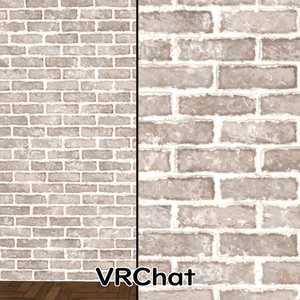【VRChat】素朴なレンガマテリアルテクスチャ5種セット 缩略图 8