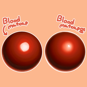 【無料】Blood Matcap