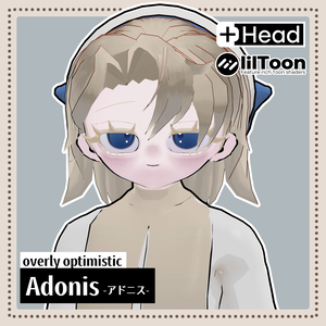 VRchat用3Dアバター『アドニス / Adonis』